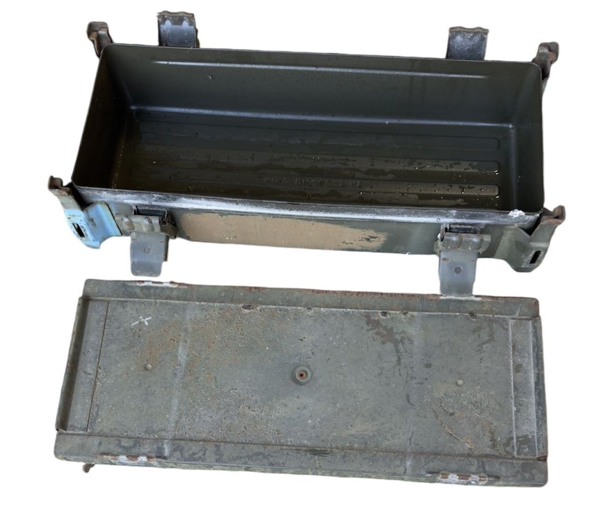 German Military Large Flat Stacking DM40027 Ammo Box