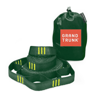 Grand Trunk Trunk Straps Hammock Suspension Straps - Forest Green