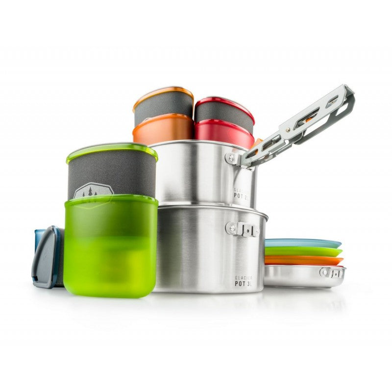 GSI Outdoors Glacier Stainless Deep Plate