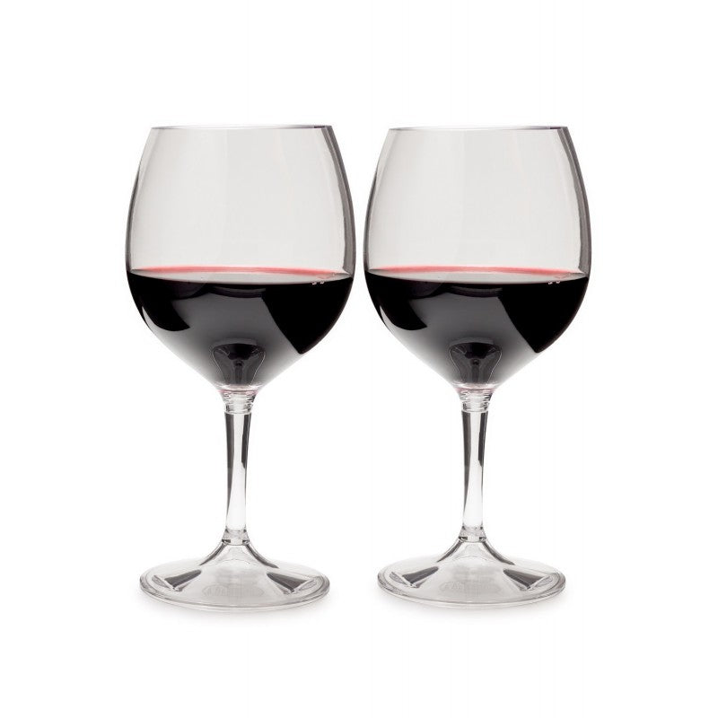 GSI Outdoors Nesting Red Wine Glass Set