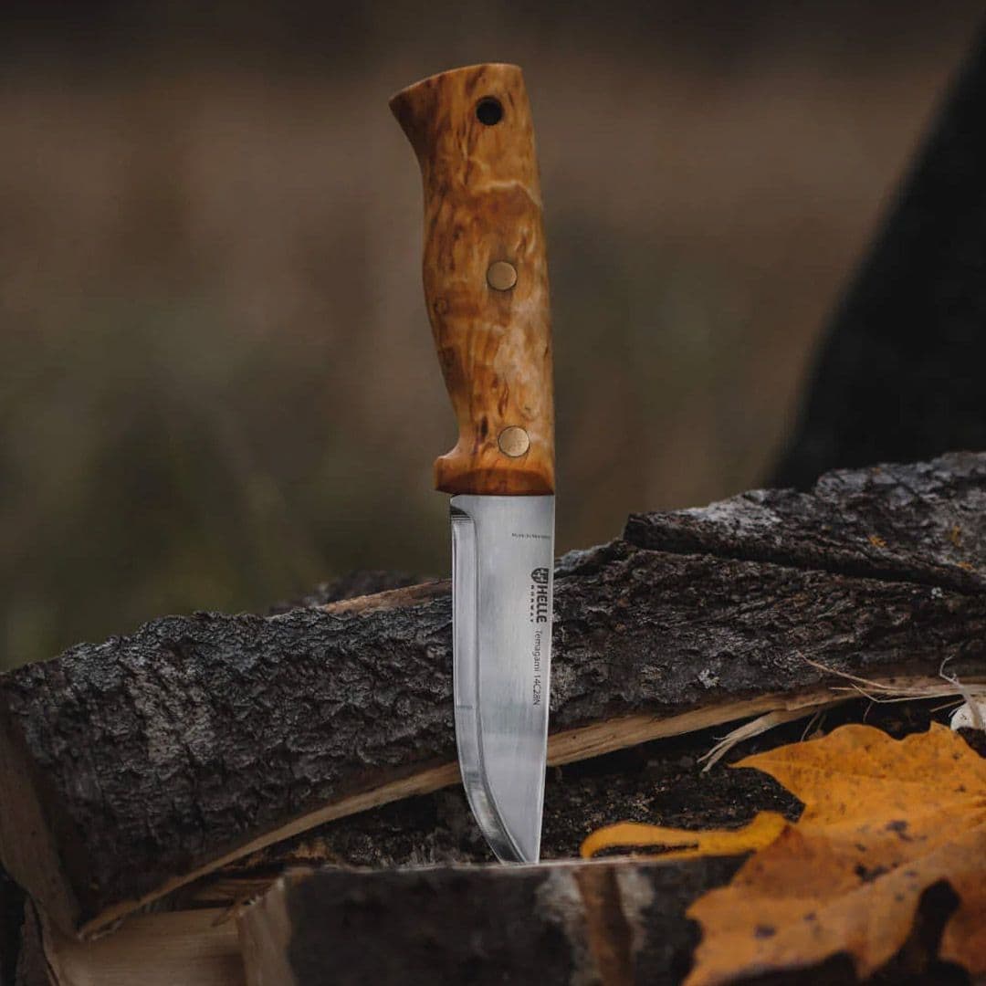 Helle Temagami Bushcraft Knife - Les Stroud Design Knife