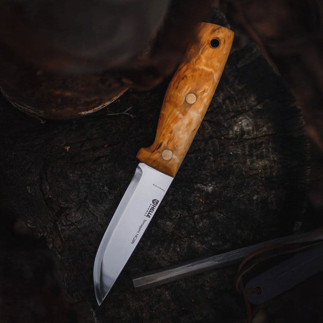 Helle Temagami Bushcraft Knife - Les Stroud Design Knife