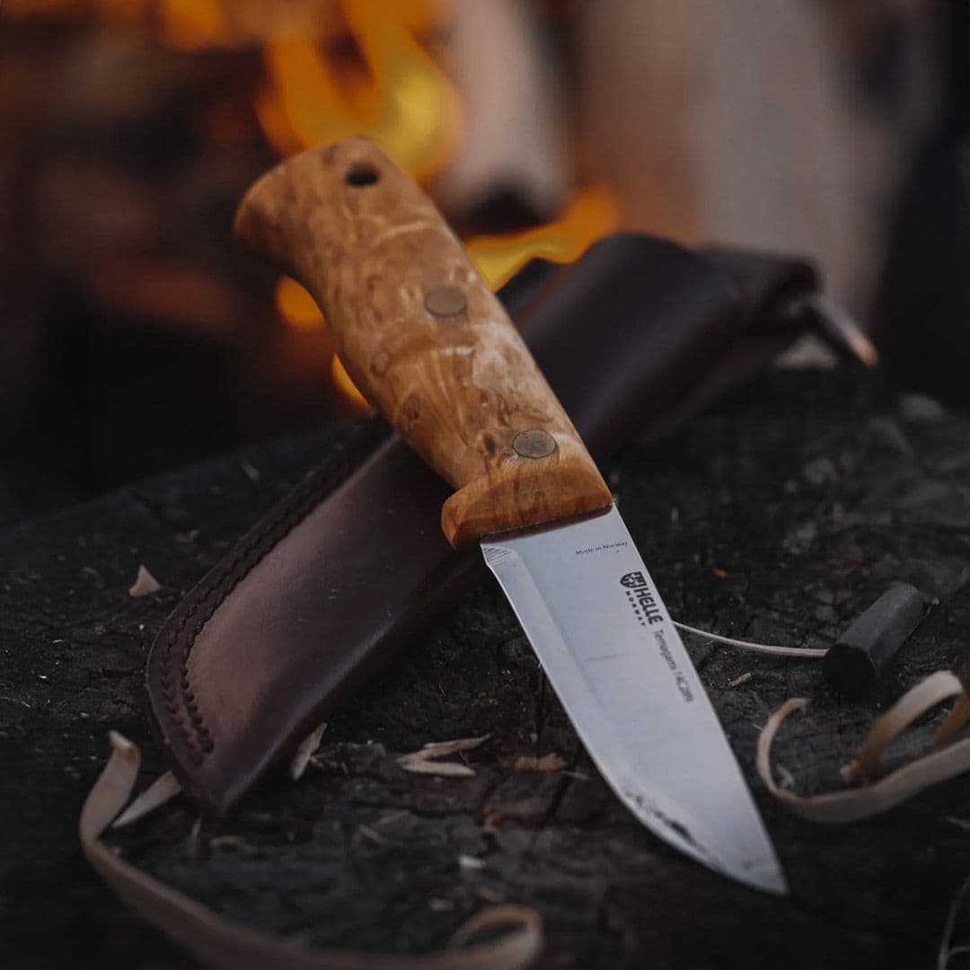 Helle Temagami Bushcraft Knife - Les Stroud Design Knife
