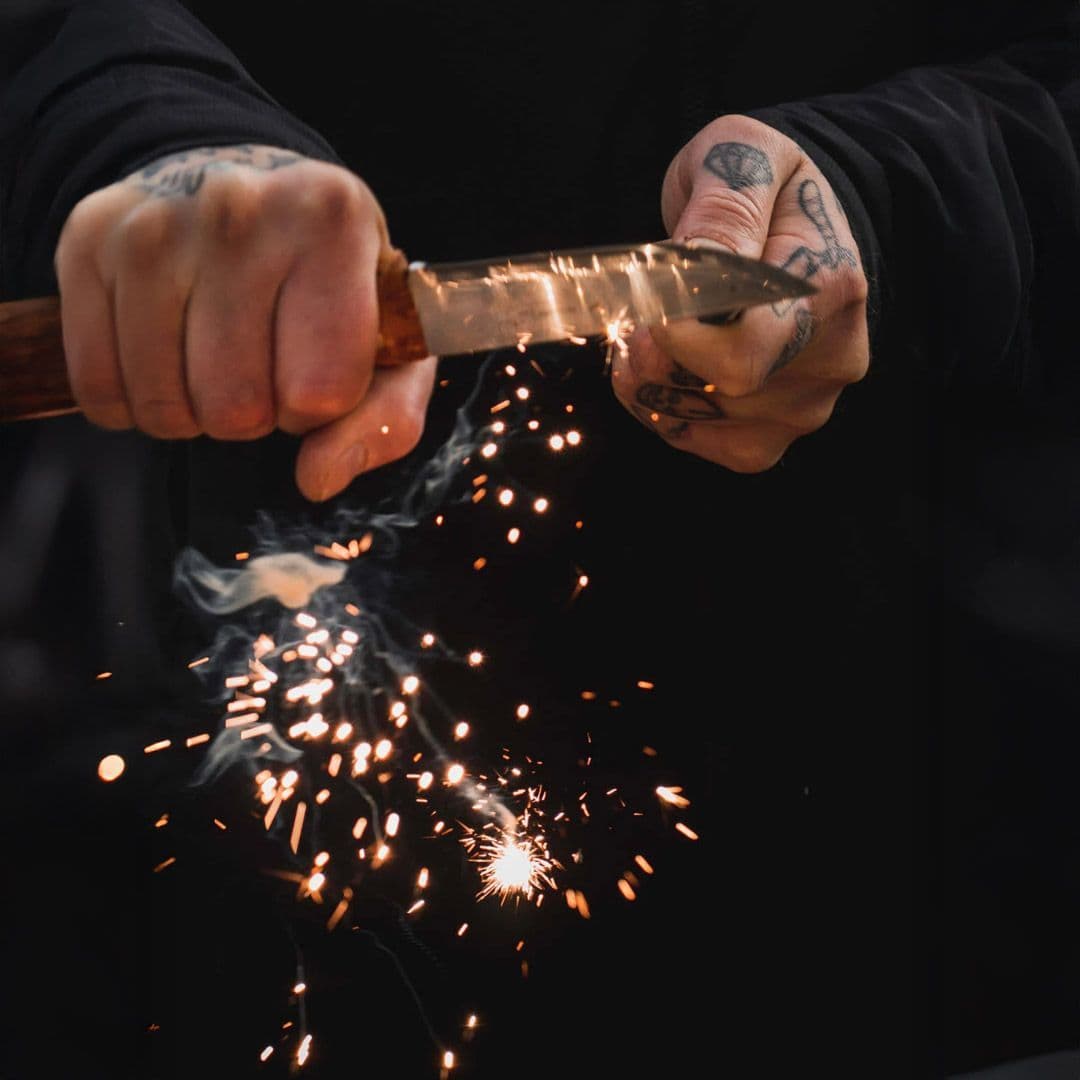 Helle Temagami Bushcraft Knife - Les Stroud Design Knife