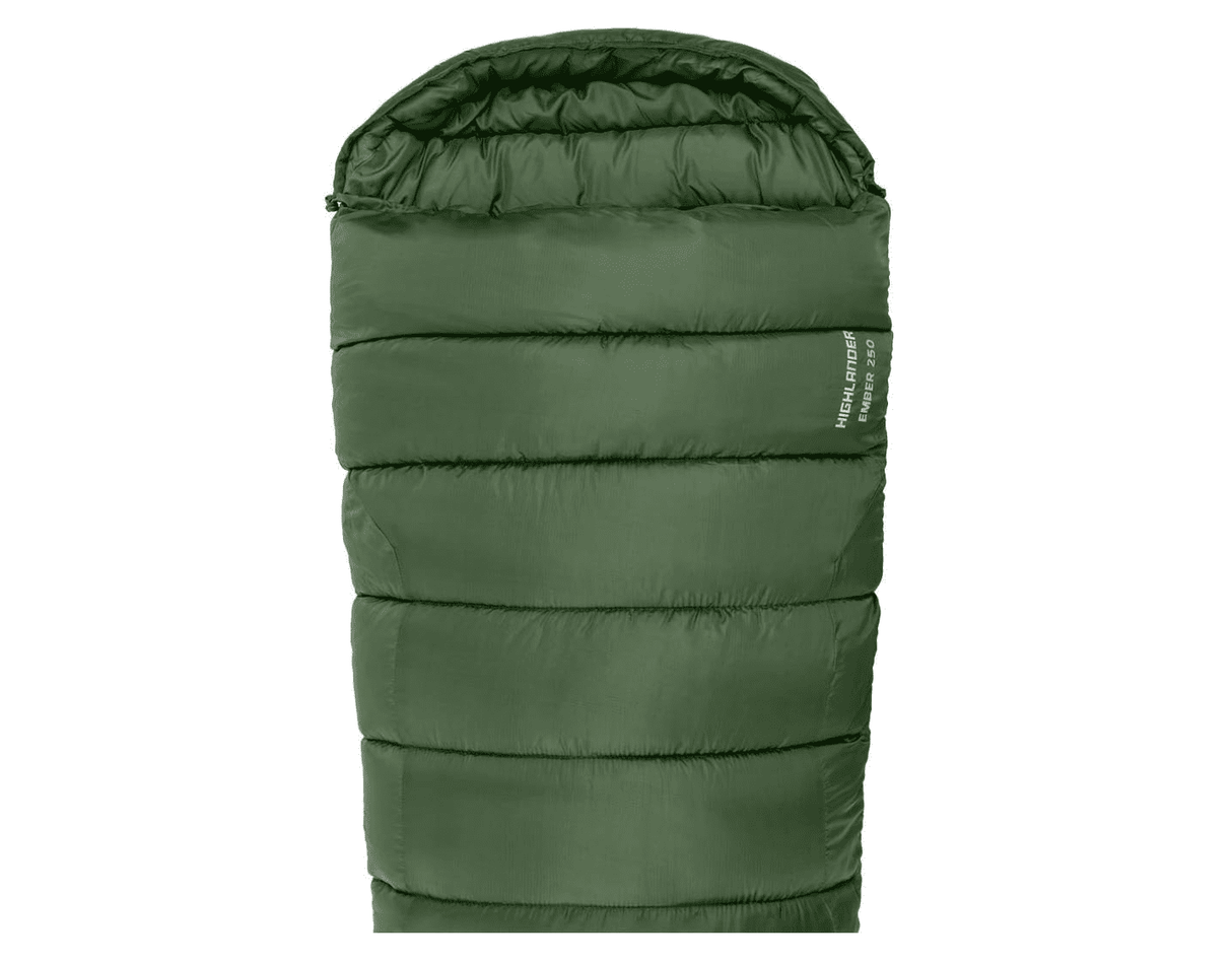 Highlander Forces Phoenix Ember 3 Season Sleeping Bag - Olive