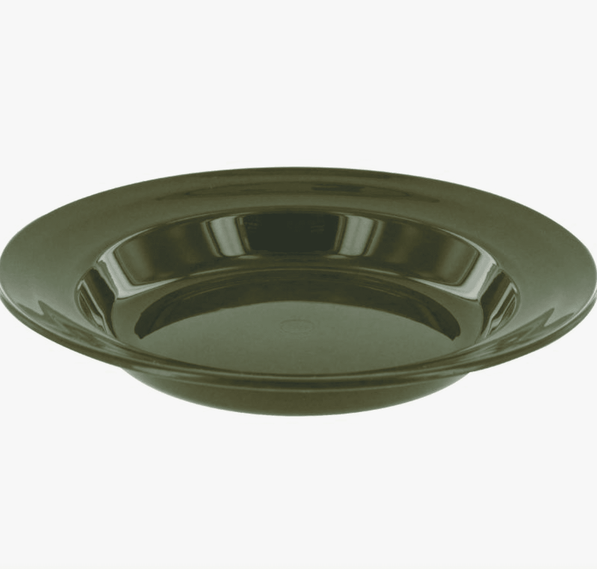 Highlander Olive Deep Plate - 22cm