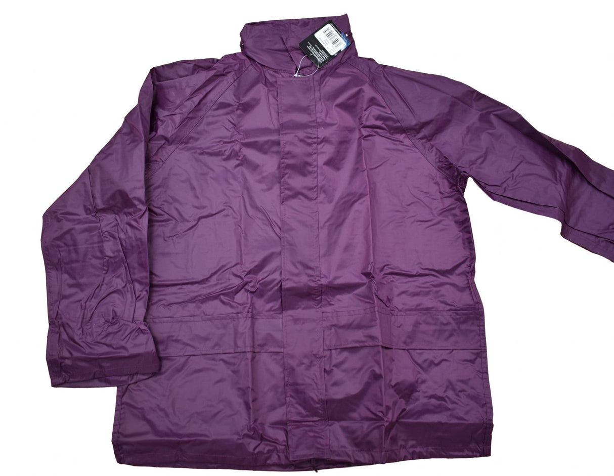 Highlander Stormguard Packaway Jacket - Purple