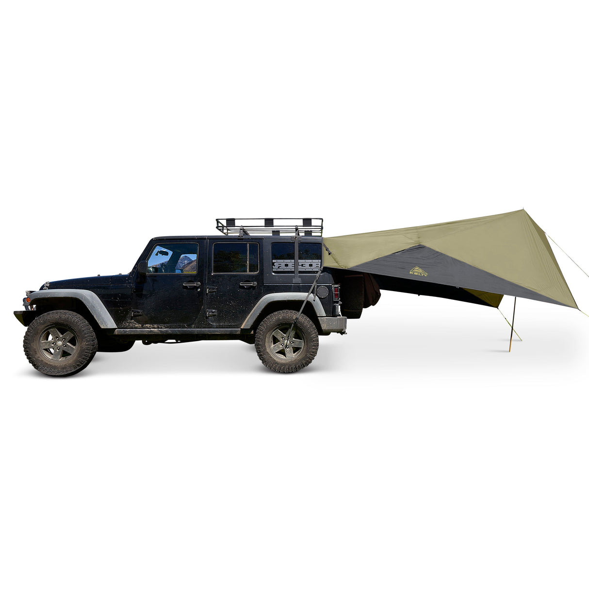 Kelty Waypoint Vehicle Tarp Shelter - Elm/Dark Shadow