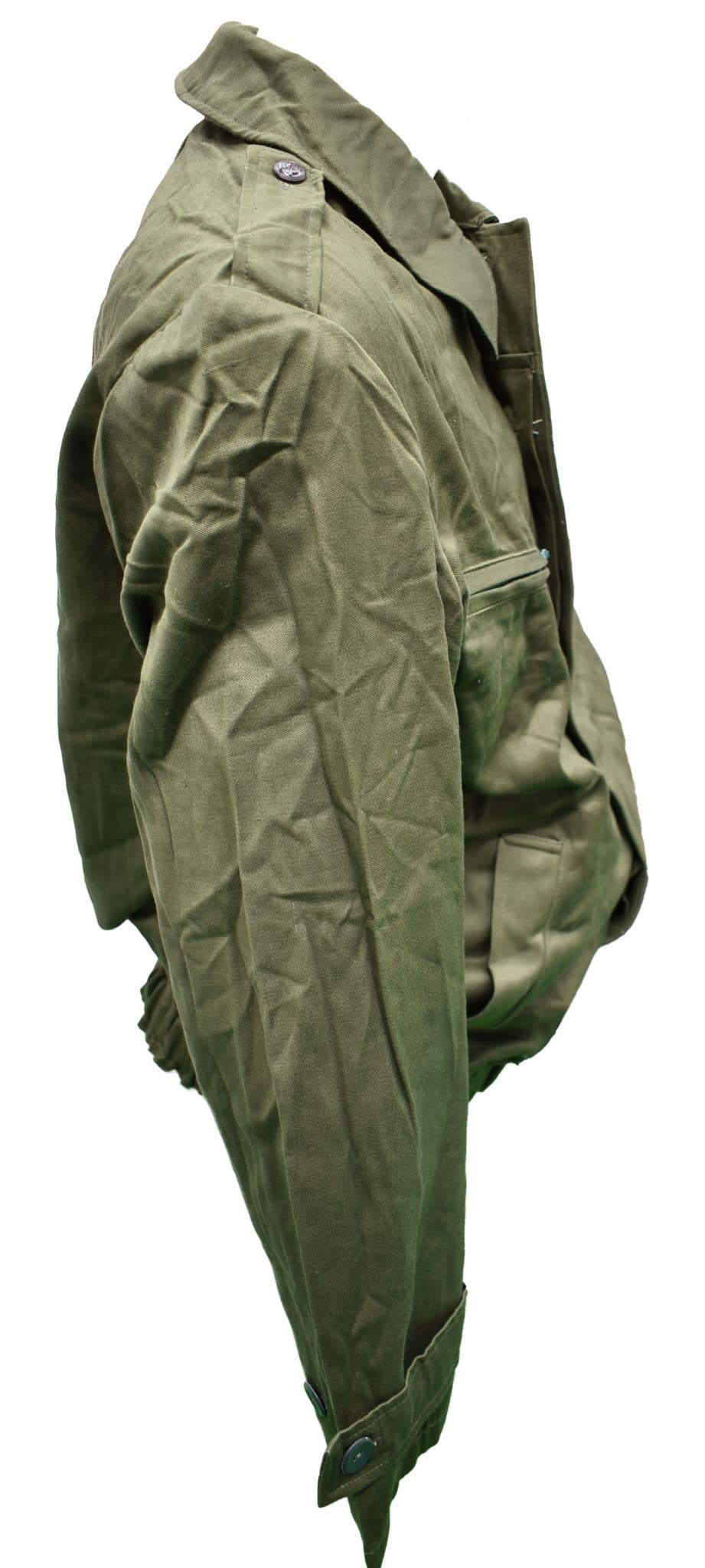 Hungarian Military Vintage Olive Green Bomber Jacket