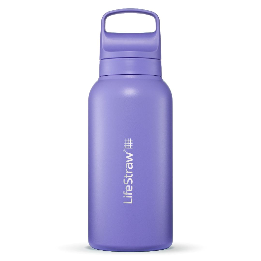 Lifestraw Go Stainless Steel Water Filter Bottle - 1 Litre