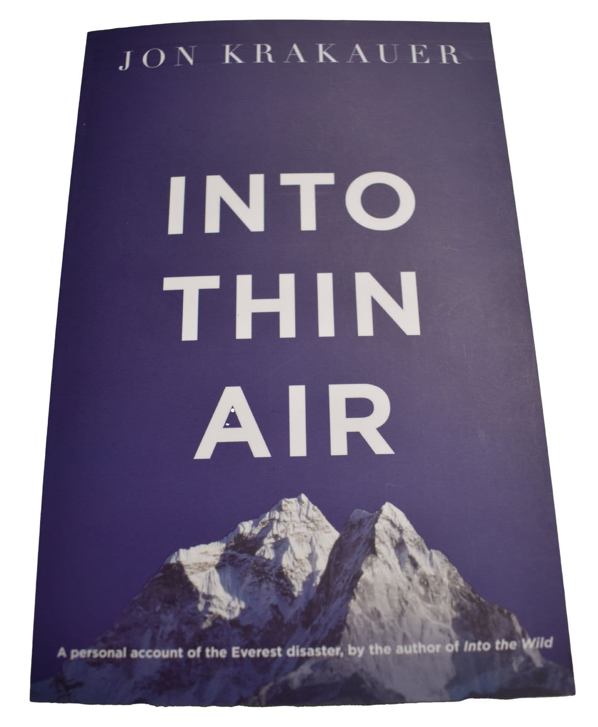 Into Thin Air Book By Jon Krakauer