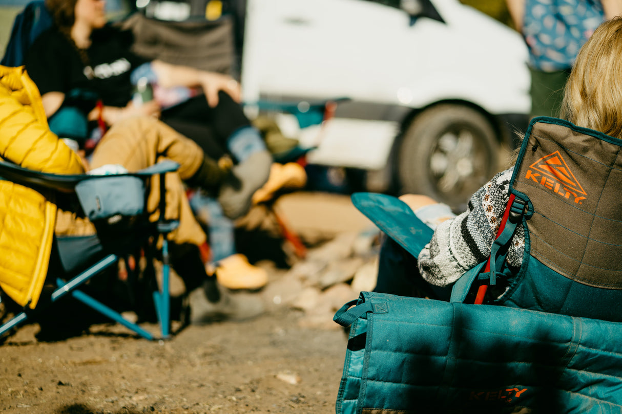Kelty Low-Loveseat Double Camping Chair - Deep Lake/Fallen Rock