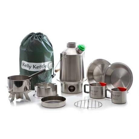 Kelly Kettle Ultimate Scout Kit Medium Stainless Steel