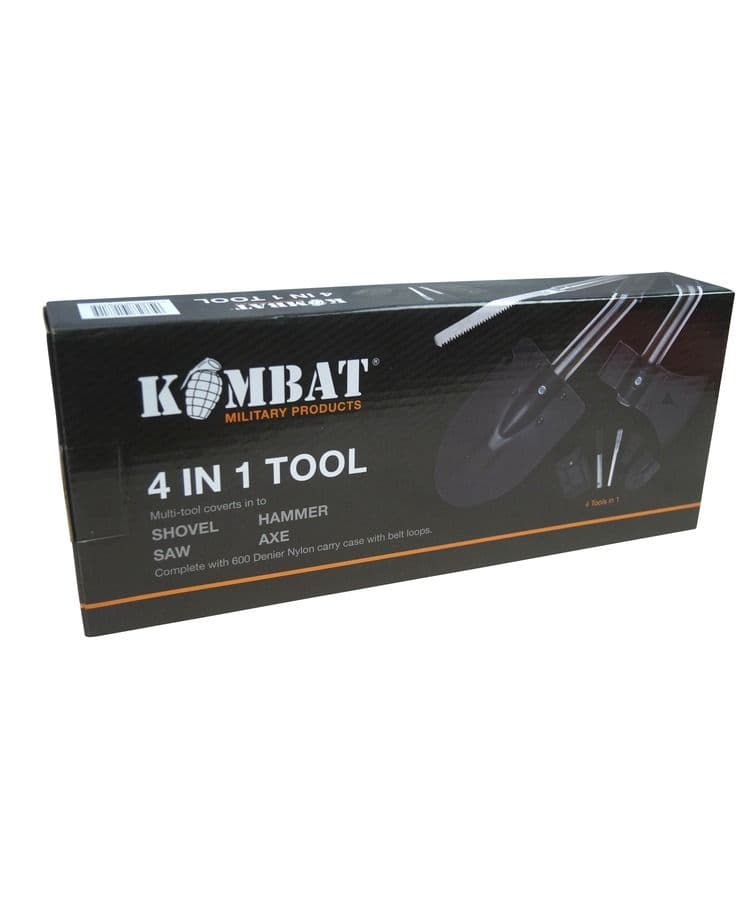 Kombat UK 4-in-1 Multi-Tool Kit - Black