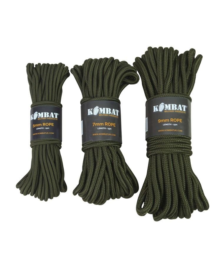 Kombat UK 5mm 15M / 50FT Rope