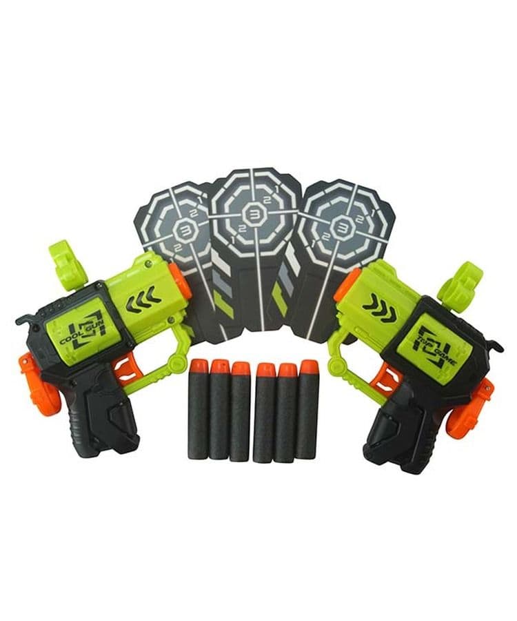 Kombat UK Air Blaster Soft Bullet Gun Set - Toy Gun