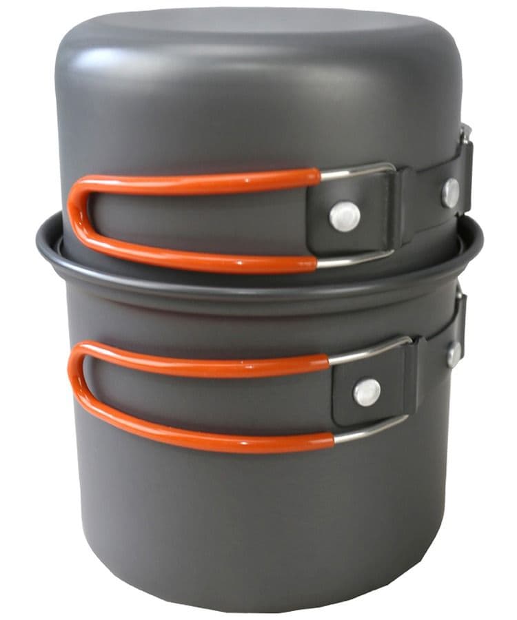 Kombat UK Anodised Aluminium Cookset - BTP