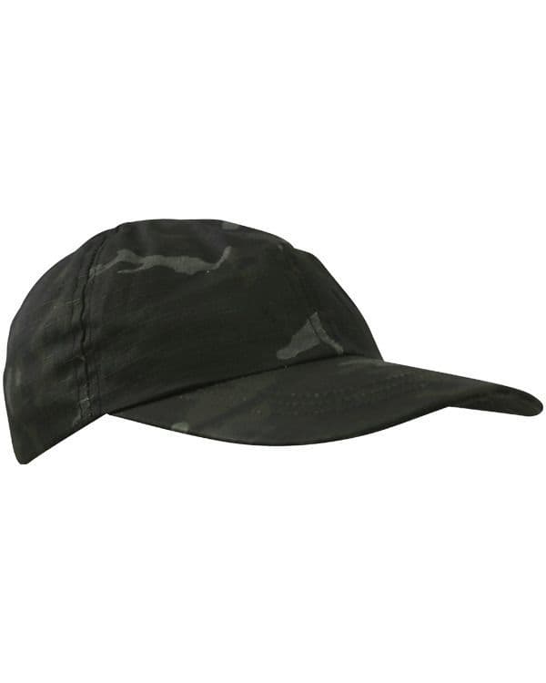Kombat UK Black Camo Baseball Cap - Kids