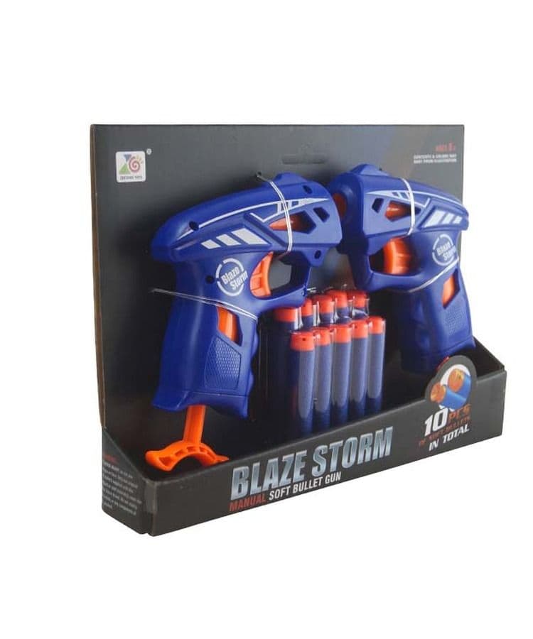 Kombat UK Blaze Storm Double Pistol Set - Toy Gun