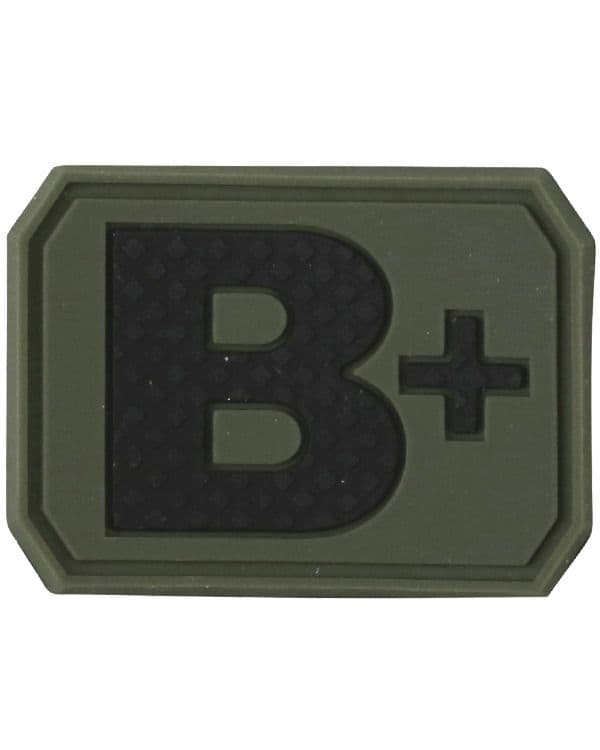 Kombat UK Blood Group Patch - B Positive