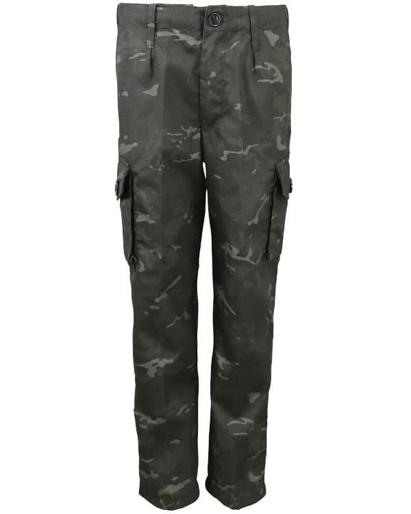 Kombat UK BTP Black Trousers - Kids