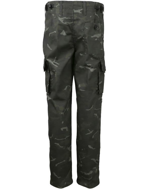 Kombat UK BTP Black Trousers - Kids