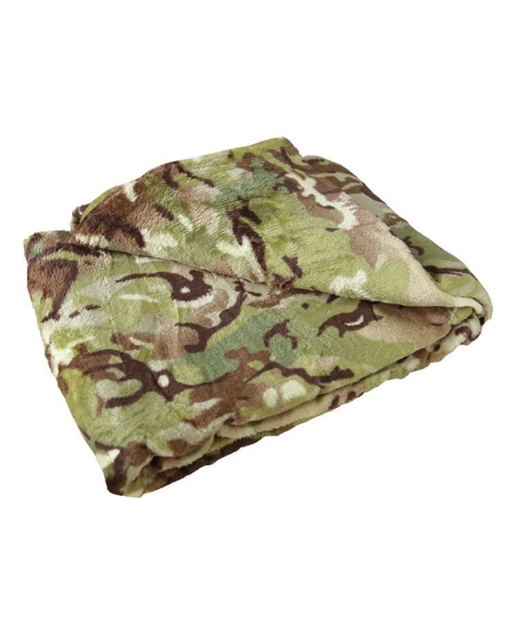 Kombat UK BTP Camo Fleece Blanket