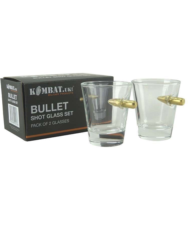 Kombat UK Bullet Shot Glass Set - 2pk
