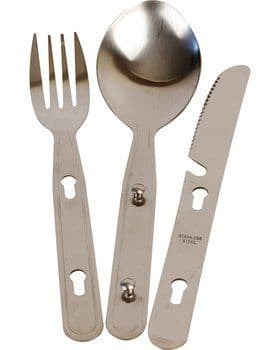Kombat UK Cadet KFS Knife Fork Spoon Set