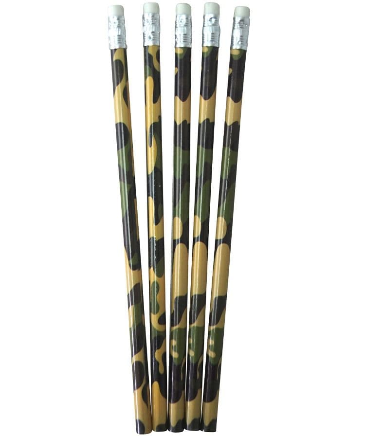 Kombat UK Camo Pencils - Pack of 5