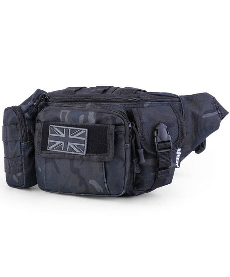 Kombat UK Delta Waist Bag - BTP Black