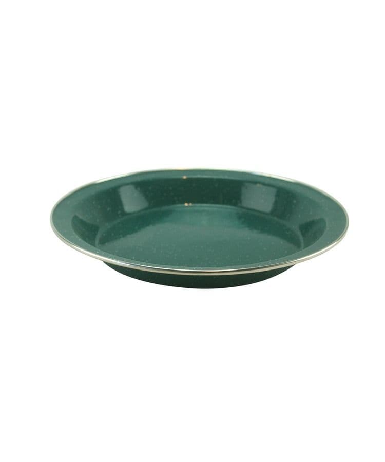 Kombat UK Deluxe Enamel Plate - Large - Green