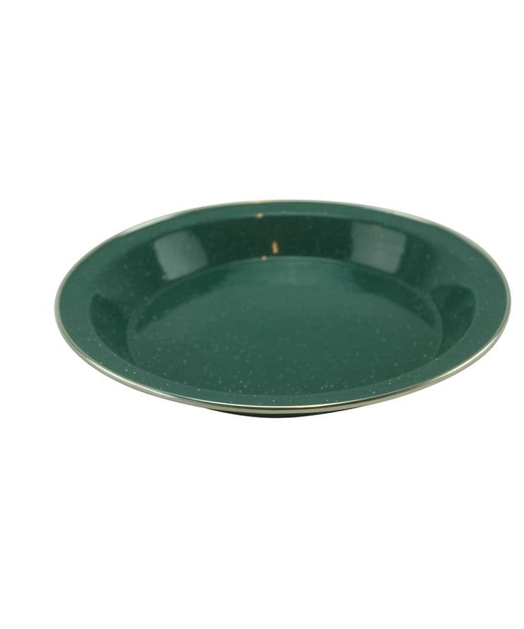 Kombat UK Deluxe Enamel Plate - Large - Green