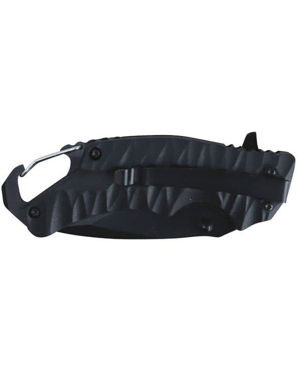 Kombat UK Elite Gator Folding Lock Knife - Black