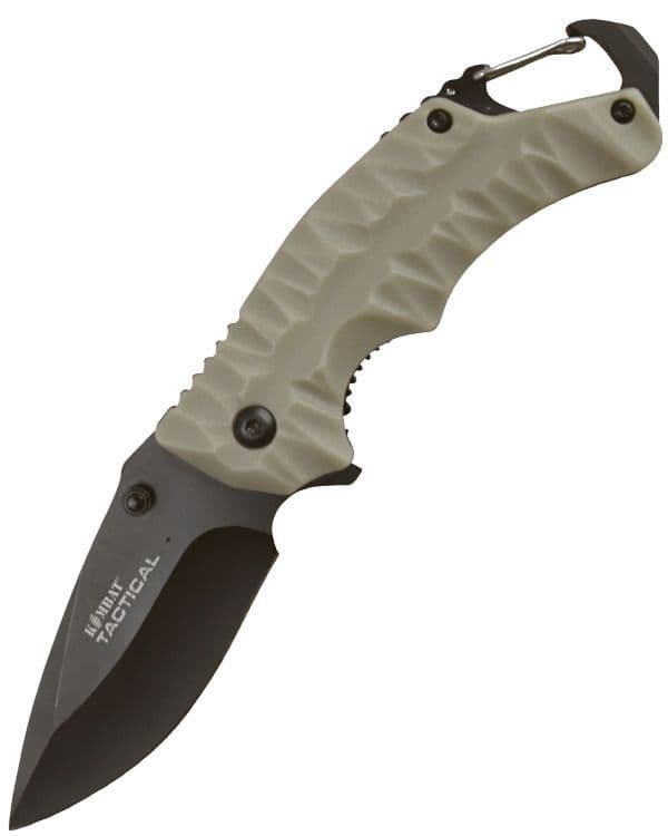 Kombat UK Elite Gator Folding Lock Knife - Coyote