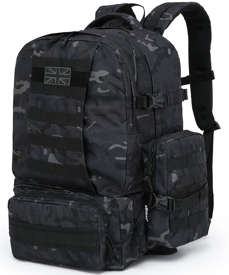 Kombat UK Expedition Pack - 50 Litres - BTP Black