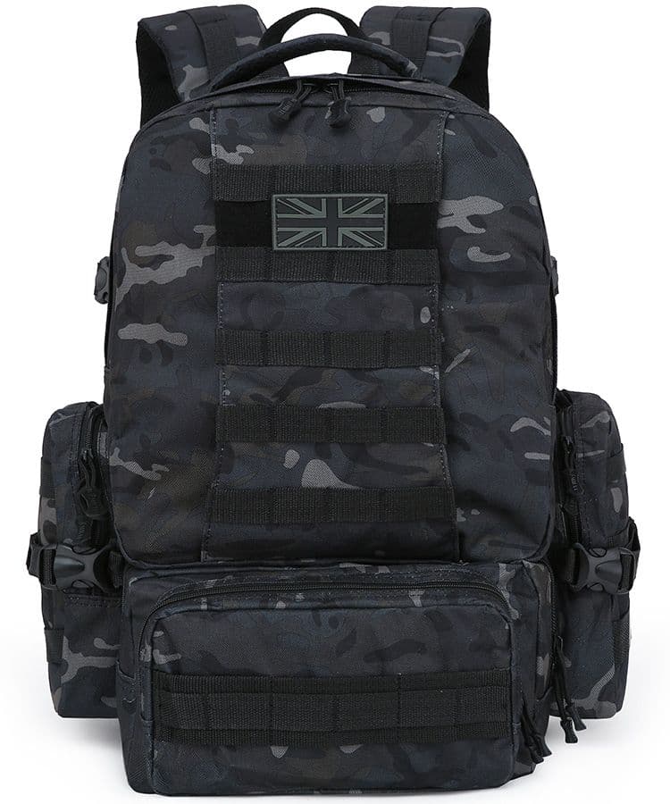 Kombat UK Expedition Pack - 50 Litres - BTP Black