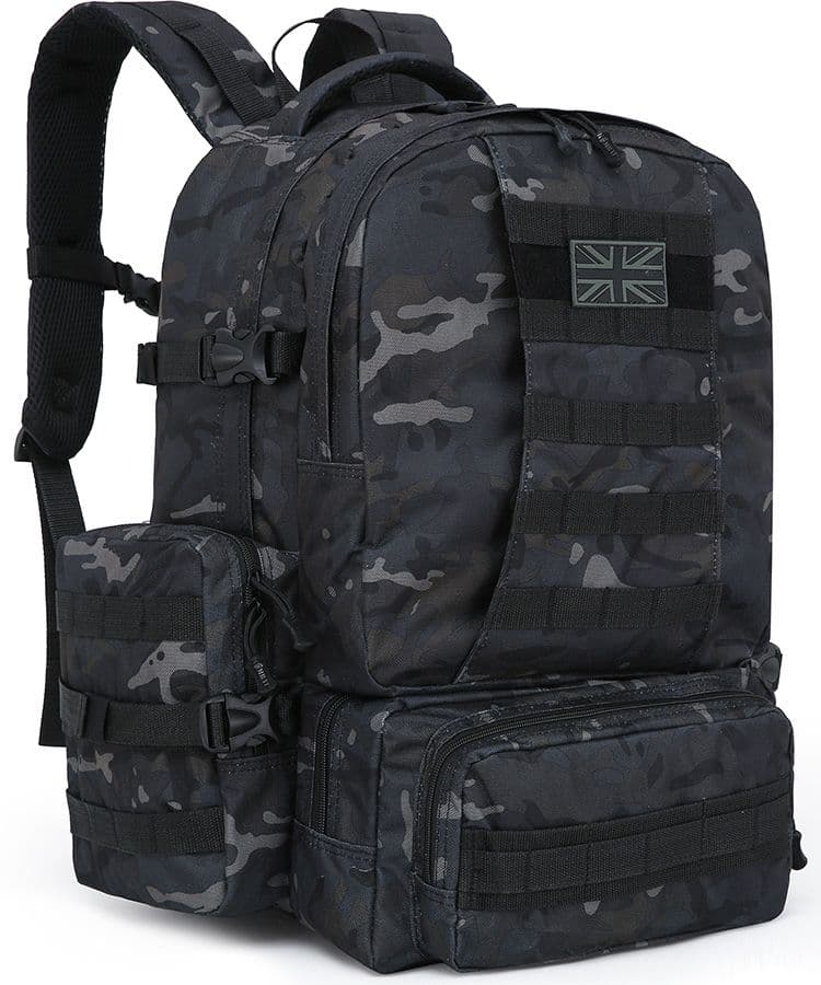 Kombat UK Expedition Pack - 50 Litres - BTP Black