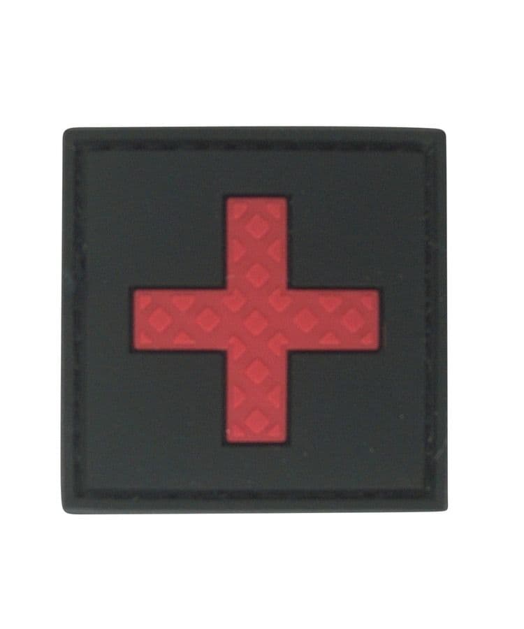 Kombat UK First Aid Patch - Red