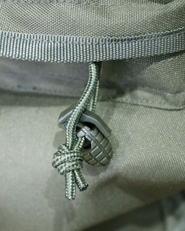 Kombat UK Grenade Cord Stoppers Olive Green
