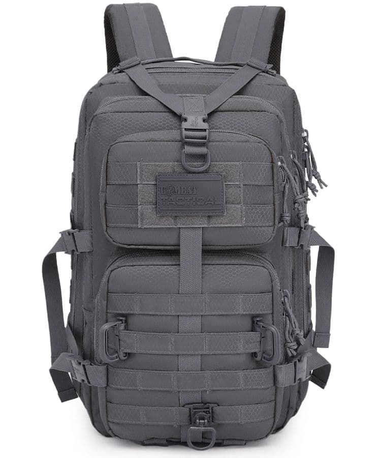 Kombat UK Hex-Stop Reaper Backpack - 40 Litres - Gun Metal Grey