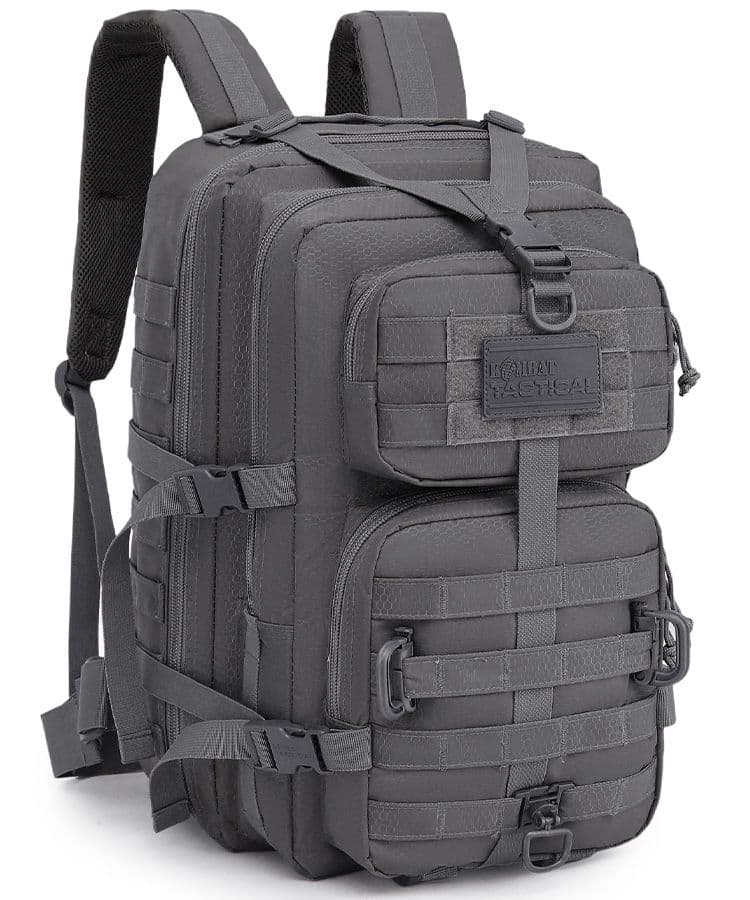 Kombat UK Hex-Stop Reaper Backpack - 40 Litres - Gun Metal Grey