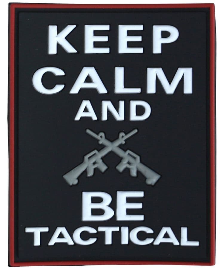 Kombat UK Keep Calm & Be Tactical Patch