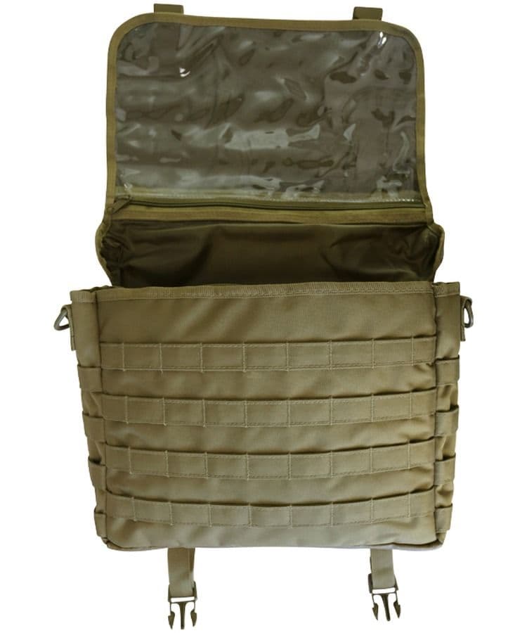 Kombat UK Medium Messenger Bag - 20L Capacity, Coyote Brown Colour