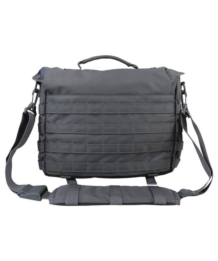 Kombat UK Medium Messenger Bag - 20L Capacity, Gunmetal Grey Colour