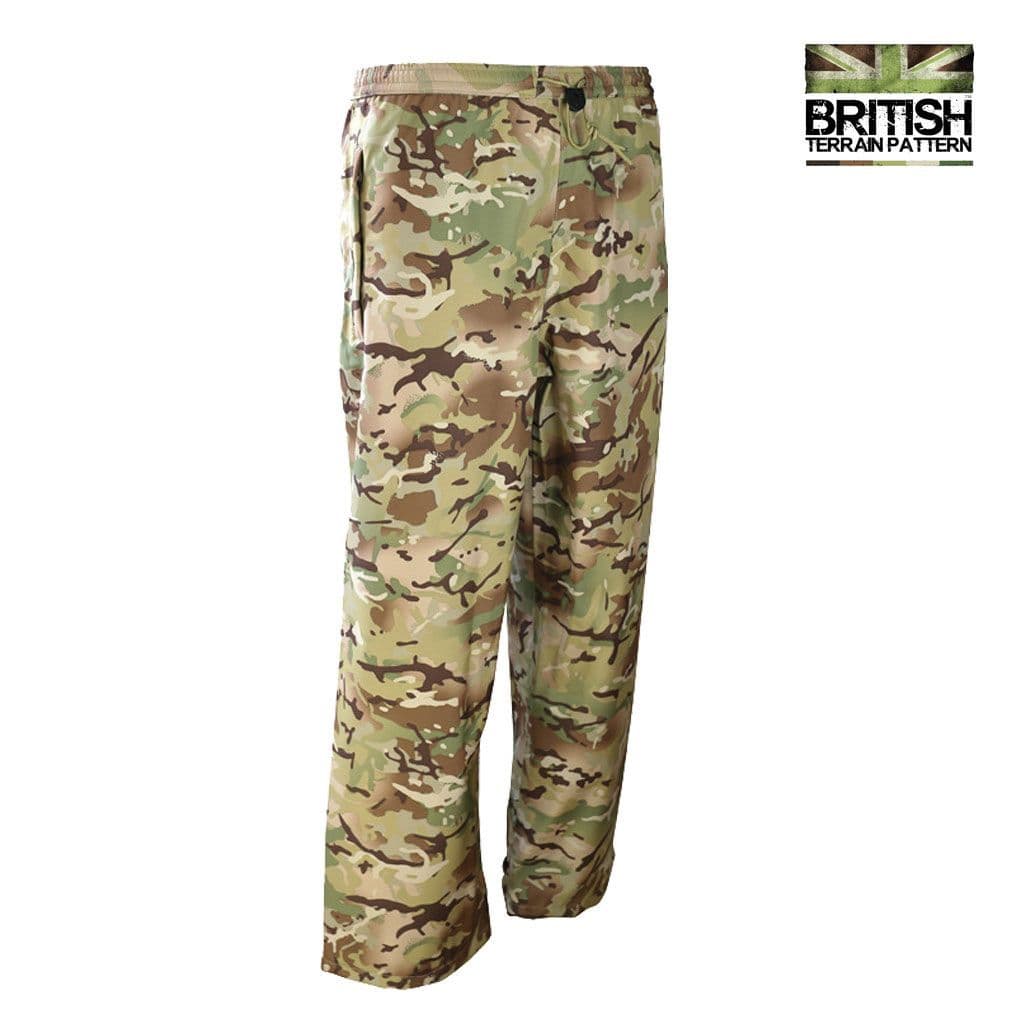 Kombat UK MOD STYLE Kom-Tex Waterproof Trousers in BTP Camo