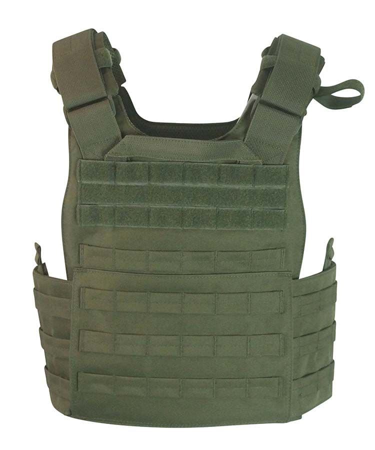 Kombat UK Raider Buckle-Tek Plate Carrier Vest - Olive