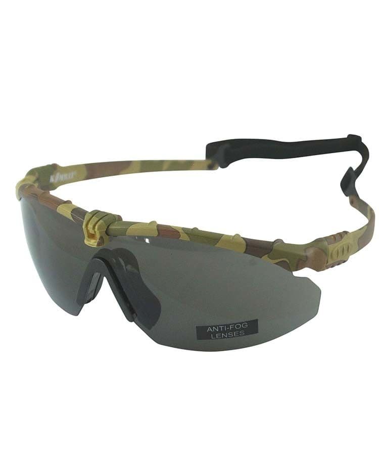 Kombat UK Ranger Camouflage Glasses with Smoke Lenses