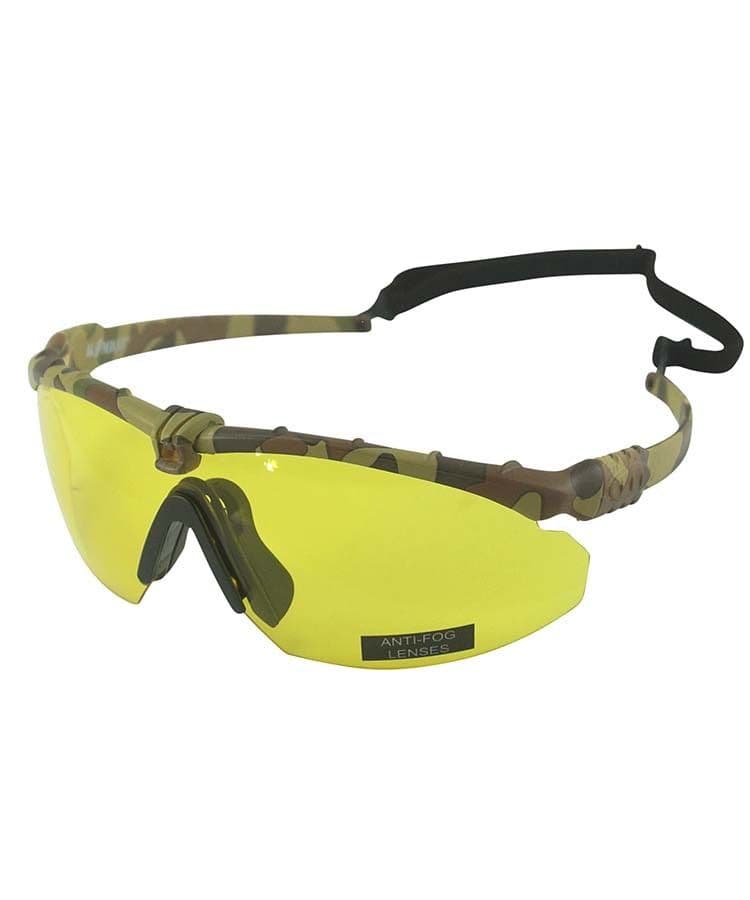 Kombat UK Ranger Camouflage Glasses with Yellow Lenses