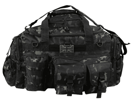 Kombat UK Saxon 65 Litre Holdall - BTP Black